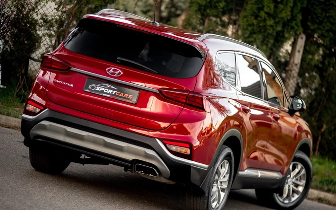 Hyundai Santa Fe cena 104900 przebieg: 17200, rok produkcji 2019 z Debrzno małe 596